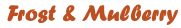 Frost and Mulberry logo